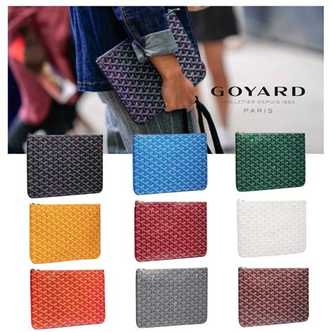 goyard senat limited edition colors|goyard handbags colors.